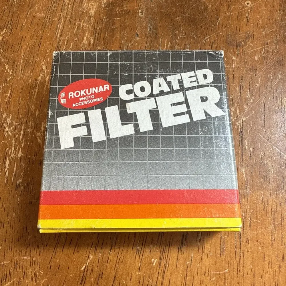 44mm UV Rokunar Coated‎ Filter VHS Camcorder Videotape Photo Accessory
